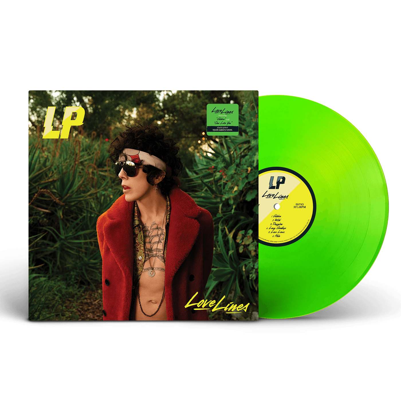Love Lines - Neon Green Vinyl LP