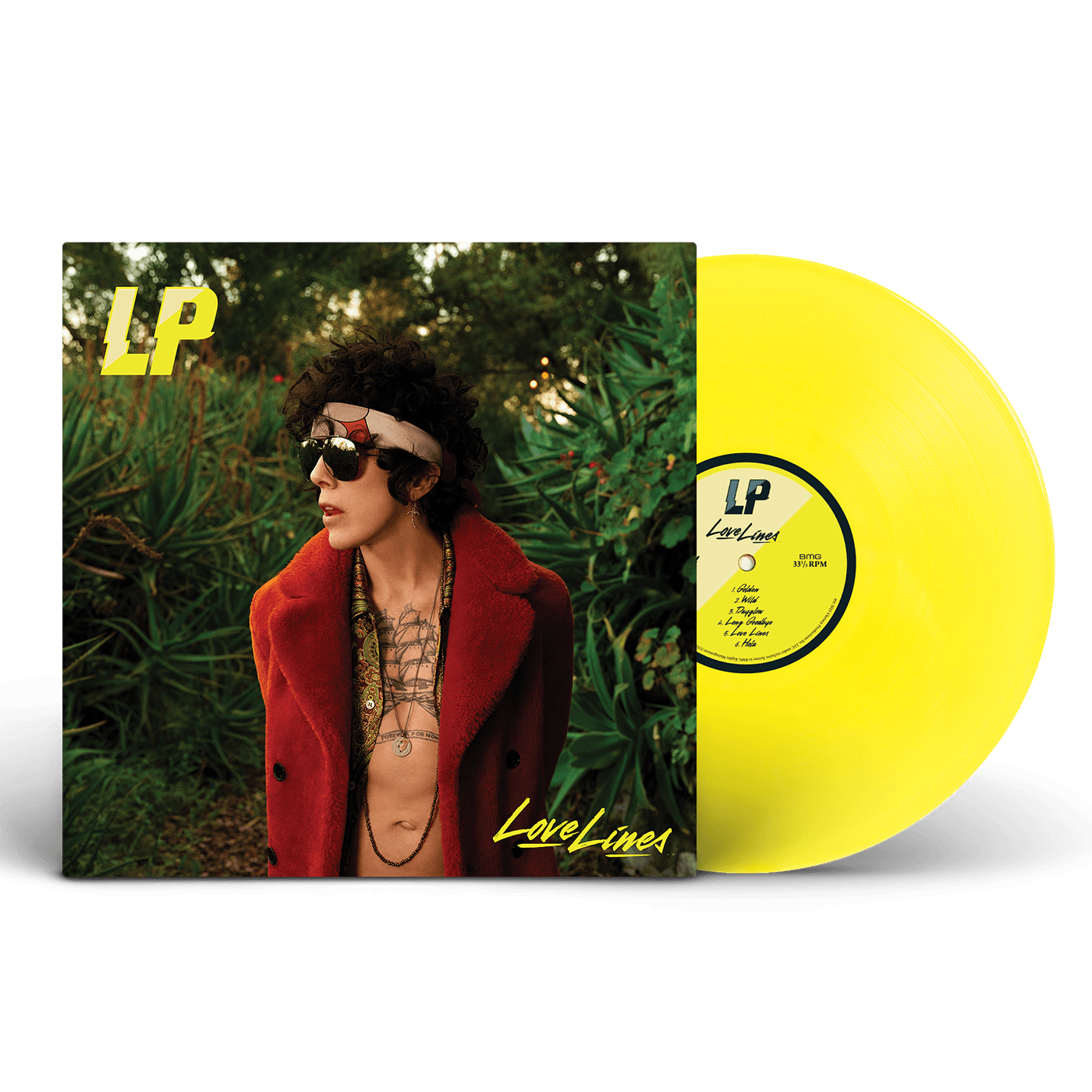 Love Lines Exclusive Yellow Vinyl LP