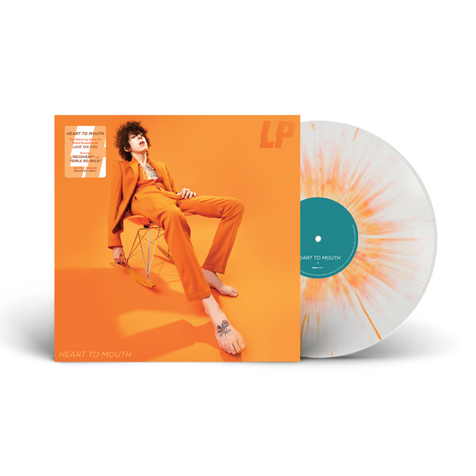 Heart To Mouth Orange Splatter Vinyl