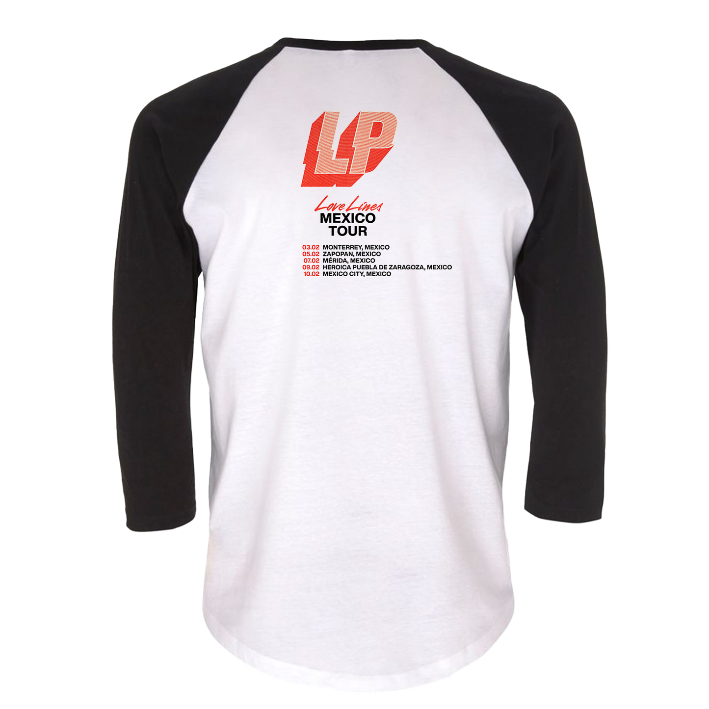 Queer I Come Mexico Tour Baseball Tee