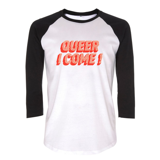 Queer I Come Mexico Tour Baseball Tee