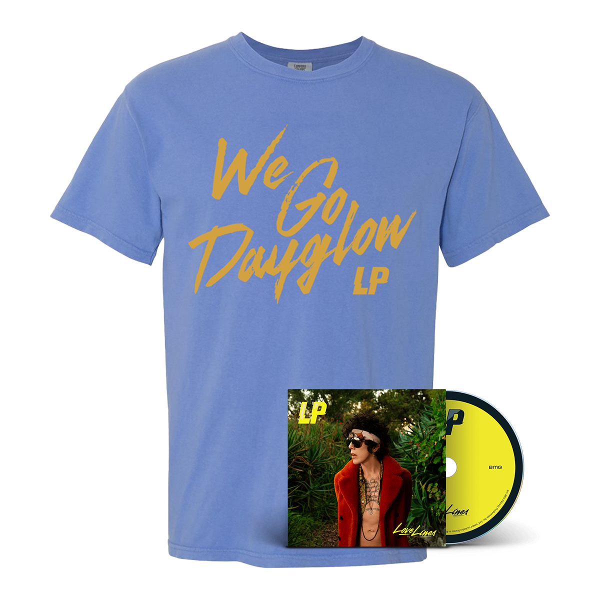 Love Lines CD + Dayglow Tee Bundle