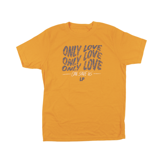 LP - Only Love ORANGE Kids Tee