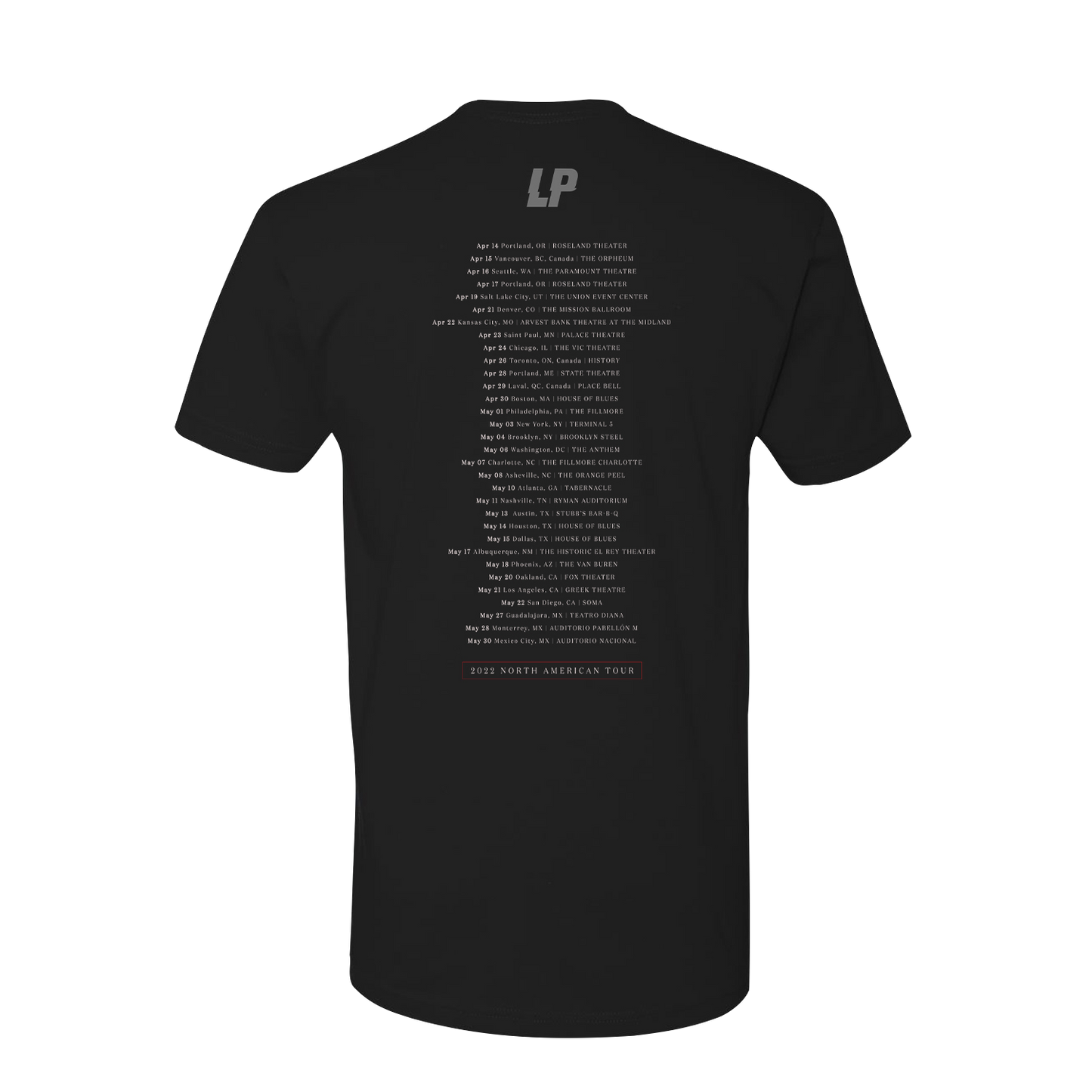 Churches 2022 Tour T-Shirt